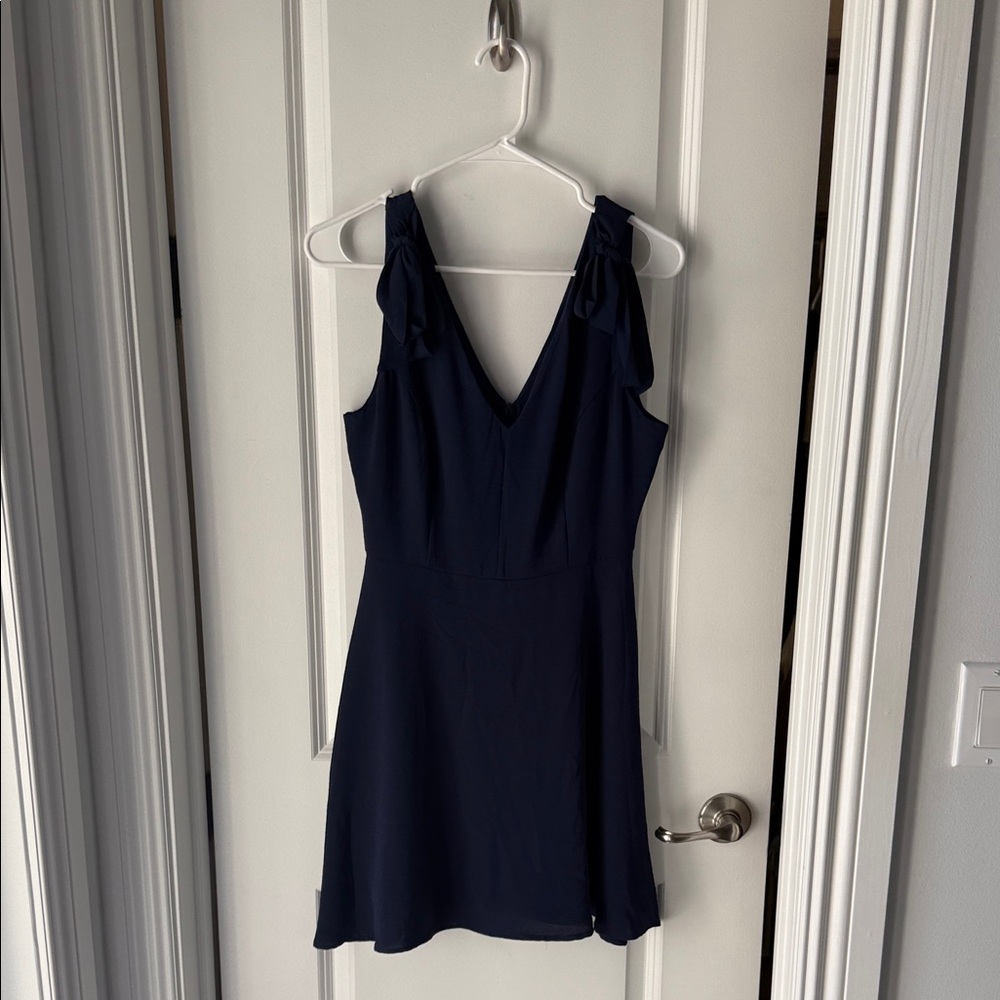 Altar'd State Deep Blue Mini Dress